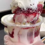Bolo de pote de morango