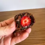 Mini coxinha de morango 50gr
