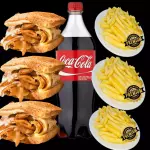 COMBO MENÚ SANDWICH X 3 + COLA 1L