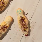 Guagüita de pan de yuca de guayaba