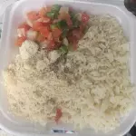 Prato arroz e feijão pequeno