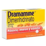DRAMAMINE 50 MG 24 TABLETAS
