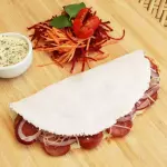Tapioca de calabresa