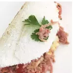 Tapioca Presunto e queijo
