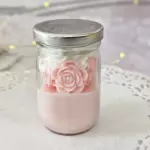 Vela frasco rosa RG083
