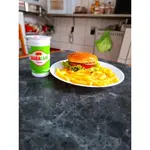 Hambúrguer + Fritas + Bebida 350ml