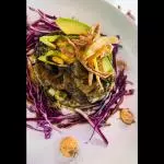 Aguachile de camarón negro