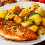 Batata Inglesa com Frango