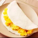 Tapioca de ovo.