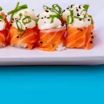 Joy de salmão com creame cheese