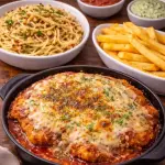 Parmegiana para 2 - com Espaguete