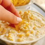 Dip de choclo con queso