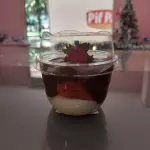 Bombom aberto morango