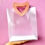 Bolsa opaca corazon pequeña RG515