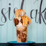 Chocolate helado goloso