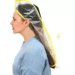 Embudo impermeable para el cabello