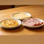 Omelet Jamón y Queso - Extra