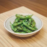 Edamame frito sesamo