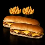 2 Cheesemila + Papas Fritas