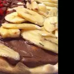 Esfiha de chocolate c/ Banana