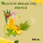 Suco de abacaxi com hortelã 500 ml