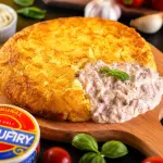 BATATA SUÍÇA STROGONOFF DE FRANGO
