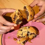 Galleta con brownie y arequipe