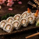 URAMAKI EBI TEMPURA