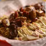 Picada Pollo-Lomito con Bollo