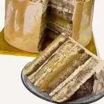 Trozo grande de torta