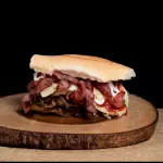 CHIMI DE PIERNA BACON CHEESE