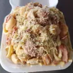 PASTAS CON CAMARÓNES