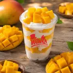 mango con crema