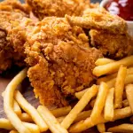 CRUJIENTE DE POLLO CON PAPAS
