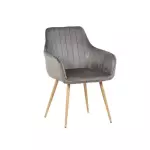 Sillon Dereck pana Gris Base SM