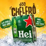 SIX HEINEKEN BOTELLA 330 ML