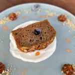 TORTA DE BANANO Y YOGURT.