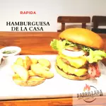 HAMBURGUESA DE LA CASA