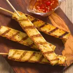 Espetinho de Queijo Coalho