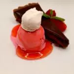 Chocotarta con helado (consultar)