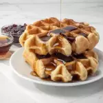 Waffle con Sirope