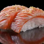 Niguiri maçaricado com Limão - 6 un