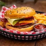 Hamburguesa Dos Quesos
