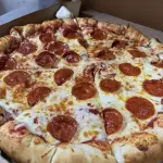 PIZZA ORILLA  DE QUESO PHILADELPHIA