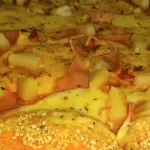 Pizza de 2 ingrediente