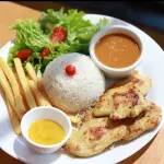 1267 - Filé de frango grelhado
