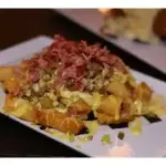 Yuca Frita con Carne Molida