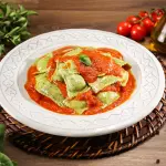 Ravióli Verde Muçarella de Búfala