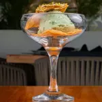 Helado de pistacho
