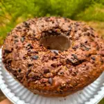 Bolo de Cacau Com Passas Sem açúcar